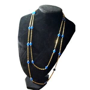 Hong Kong 2-tier Beaded Chain Necklace